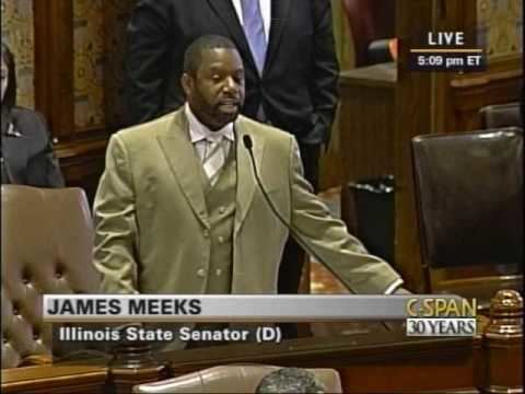 James Meeks Rev James T Meeks DIL Impeachment Trial of Gov Rod