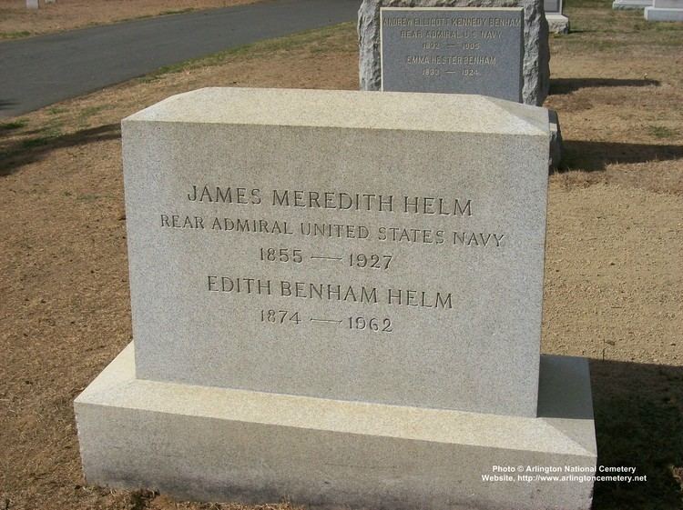 James Meredith Helm James Meredith Helm Rear Admiral United States Navy