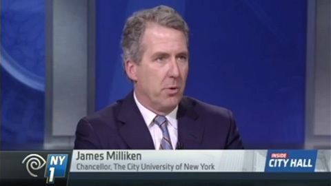 James Milliken Chancellor James B Milliken The City University of New York