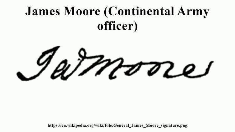 James Moore (Continental Army officer) James Moore Continental Army officer YouTube