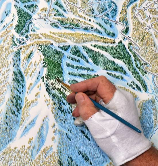 James Niehues Monet of the Mountain How a Ski Maps Painter Owns His Niche Market