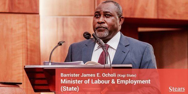 James Ocholi Barrister Enojo James Ocholi SAN State Minister of Labor and