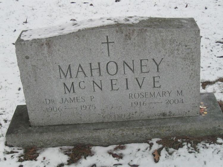 James Patrick Mahoney (New York) Dr James Patrick Mahoney Sr 1906 1975 Find A Grave Memorial
