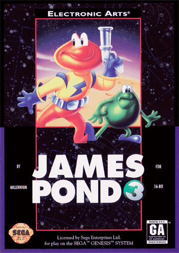 James Pond 3 Play James Pond 3 Operation Starfish Sega Genesis online Play