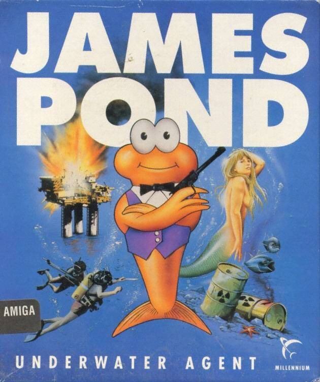James Pond James Pond Underwater Agent ROM lt Amiga ROMs Emuparadise