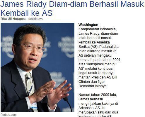 James Riady Jokowi dan James Riady Info Indonesia