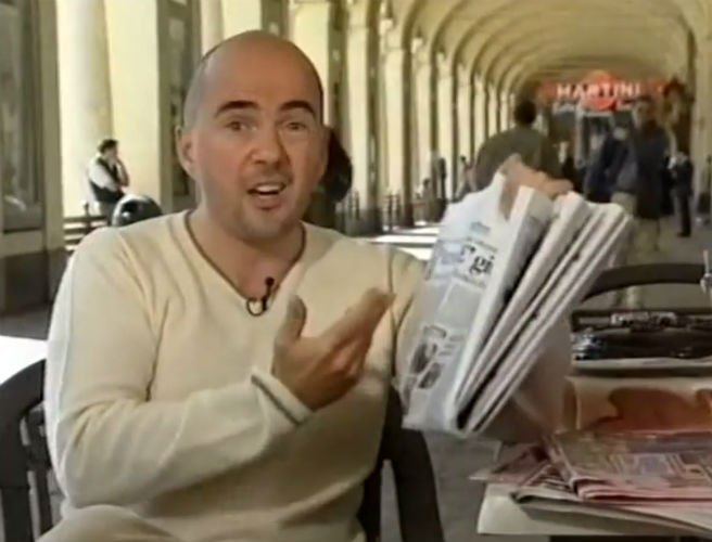 James Richardson (presenter) INTERVIEW James Richardson talks pastries piazzas Gazza