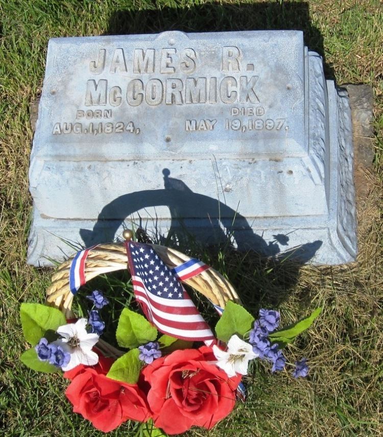 James Robinson McCormick James Robinson McCormick 1824 1897 Find A Grave Memorial