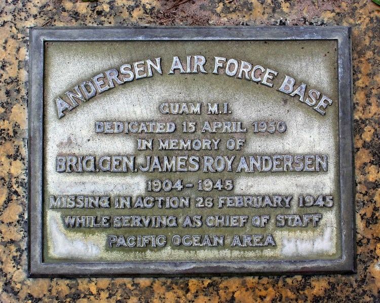 James Roy Andersen Gen James Roy Andersen 1904 1945 Find A Grave Memorial