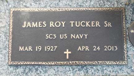 James Roy Tucker James Roy Tucker 1927 2013 Find A Grave Memorial