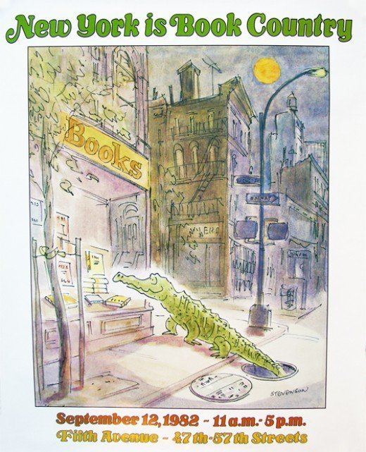 James Stevenson (illustrator) NY Book Art Posters Charles Schulz to Maurice Sendak