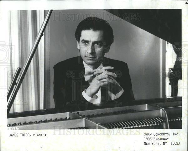 James Tocco Press Photo James Tocco pianist Historic Images