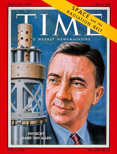 James Van Allen TIME Magazine Cover James Van Allen May 4 1959
