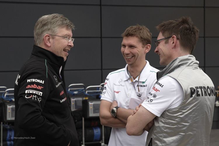 James Vowles Ross Brawn James Vowles Andrew Shovlin Mercedes Silverstone