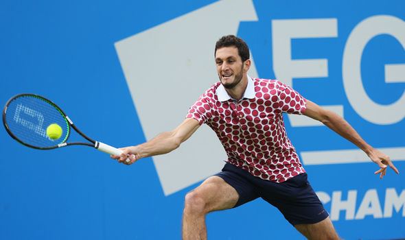 James Ward (tennis) British No4 James Ward crashes out of Queens with loss to Milos