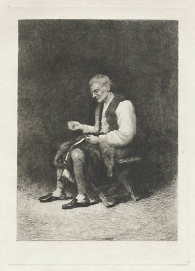 James Wells Champney Wells Champney Never too Late to Mend