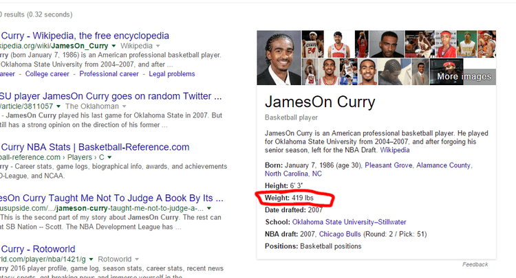 JamesOn Curry Random Fact Of The Day JamesOn Curry the 51st overall pick in the