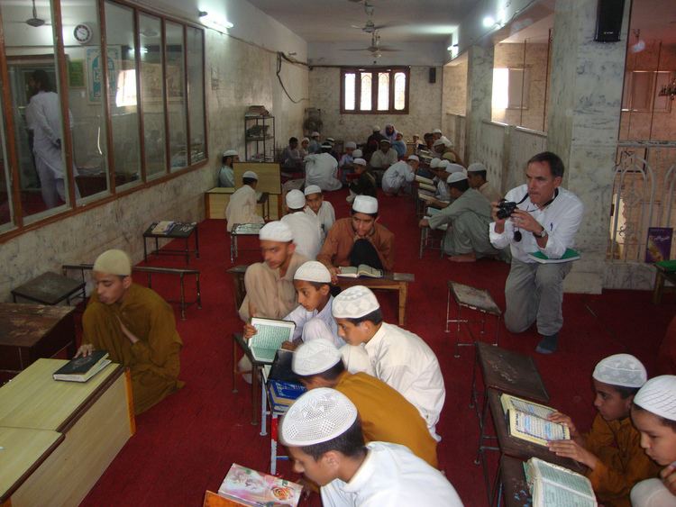 Jamia Binoria Students studying the Koran at the Jamia Binoria Madrassa Flickr