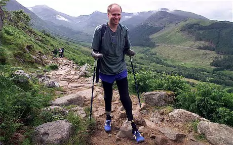 Jamie Andrew Climbing with no hands and feet No bother Telegraph