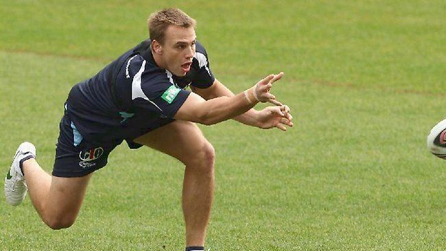 Jamie Buhrer Rookie Jamie Buhrer training at hooker for NSW ahead of