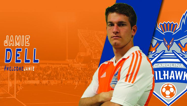 Jamie Dell Jamie Dell Signs for the RailHawks North Carolina FC