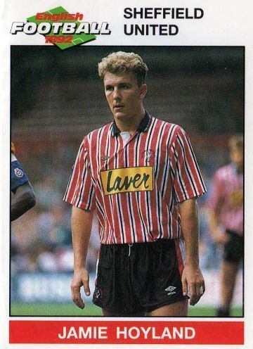 Jamie Hoyland SHEFFIELD UNITED Jamie Hoyland 201 PANINI English Football 1992