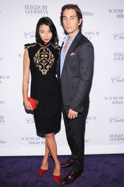 Lily Kwong and Jamie Johnson attend the Bergdorf Goodman afterparty for a special screening of "Scatter My Ashes at Bergdorf’s"