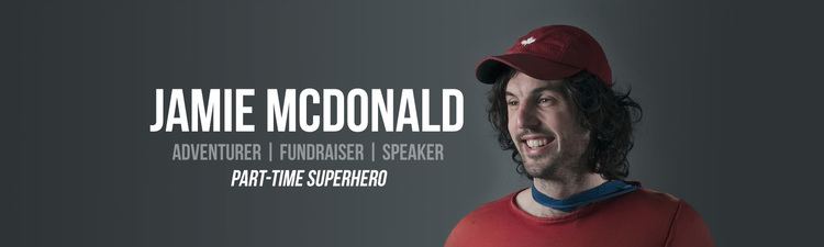 Jamie McDonald (adventurer) Jamie McDonald World record breaking fundraiser