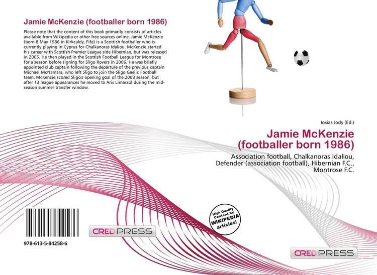 Jamie McKenzie (footballer, born 1986) Jamie McKenzie footballer born 1986 9786135842586 6135842587
