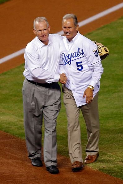 Jamie Quirk Jamie Quirk and George Brett Photos Photos Zimbio