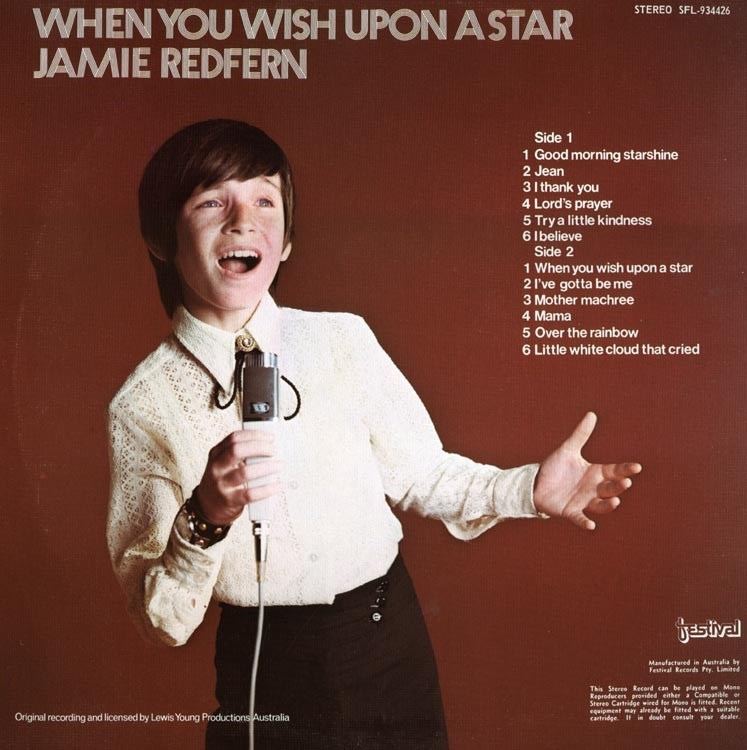Jamie Redfern Jamie Redfern album When You Wish Upon a Star kids39music