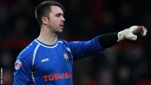 Jamie Stephens Barnet goalkeeper Jamie Stephens signs new deal with League Two club