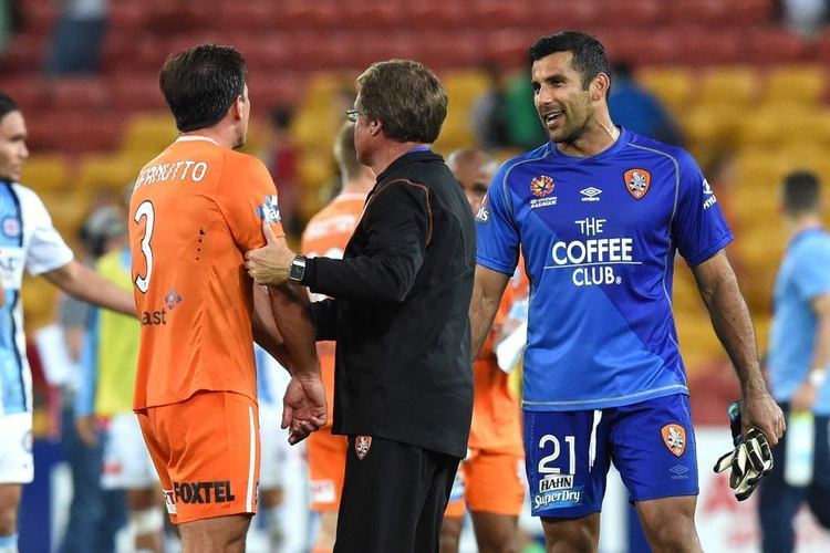 Jamie Young Brisbane Roar teammates Shane Stefanutto and Jamie Young have to be