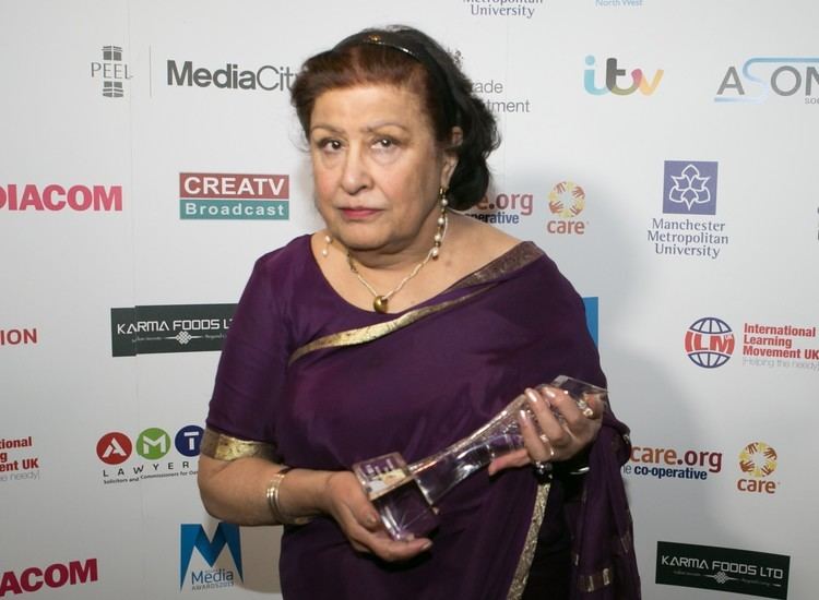 Jamila Massey Asian Media Awards 2013 Outstanding Contribution to