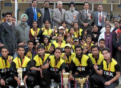 Jammu and Kashmir cricket team JampK bags twin gold in 58th NSG Tennis Ball Cricket C39ship