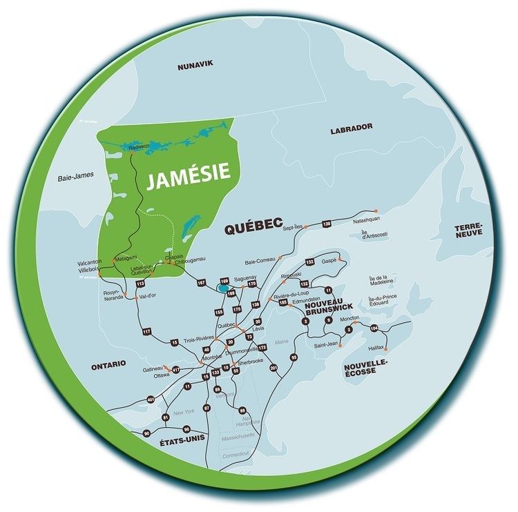 Jamésie Jamsie Univers Social l39univers de tous