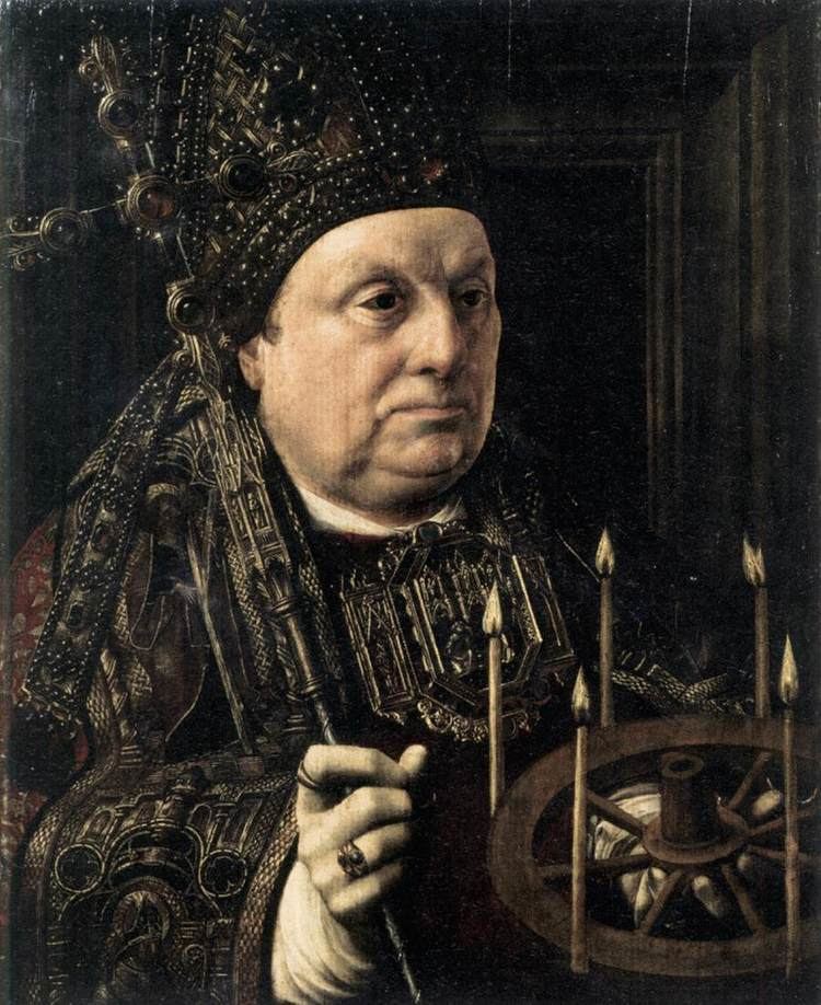 Jan Cornelisz Vermeyen St Donatian by VERMEYEN Jan Cornelisz