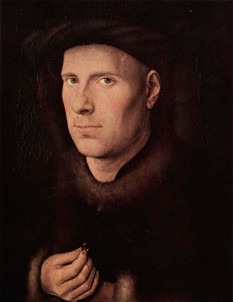 Jan de Leeuw Portrait of Jan de Leeuw 1436 Jan van Eyck WikiArtorg