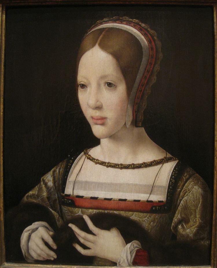 Jan Gossaert FileQueen Eleanor of Austria 1516 by Jan Gossaert c