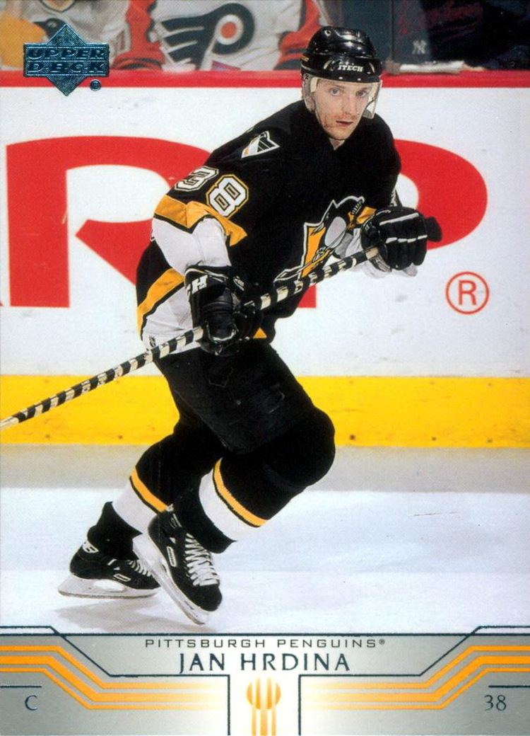 Jan Hrdina Jan Hrdina Player39s cards since 1998 2004 penguins