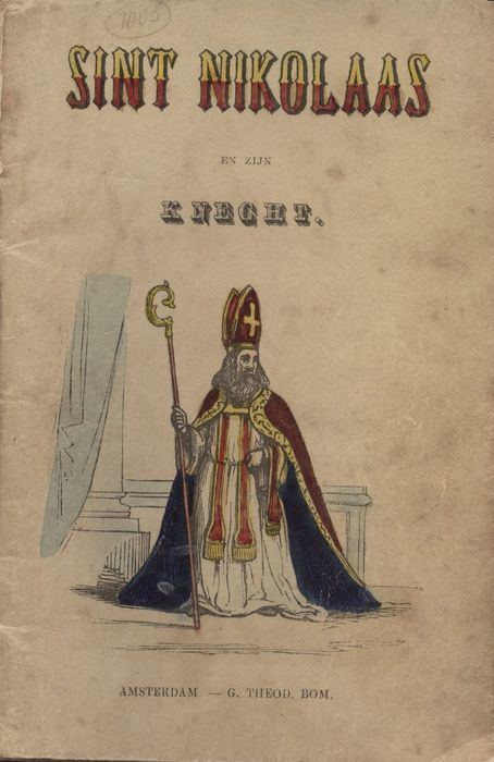 Jan Schenkman Sinterklaas Jan Schenkman Sint Nikolaas en zijn knecht 1850