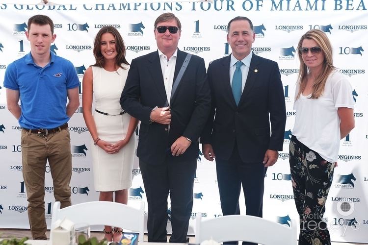 Jan Tops 2015 Longines Global Champions Tour Press Conference at 1