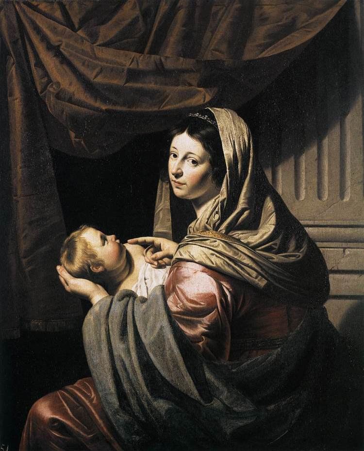 Jan van Bijlert Painting Virgin and Child Jan van Bijlert
