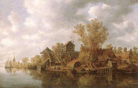 Jan van Goyen Jan van Goyen Village at the River