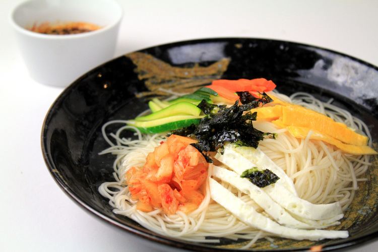 Janchi-guksu Janchi Guksu Warm Noodle Soup Food From Korea
