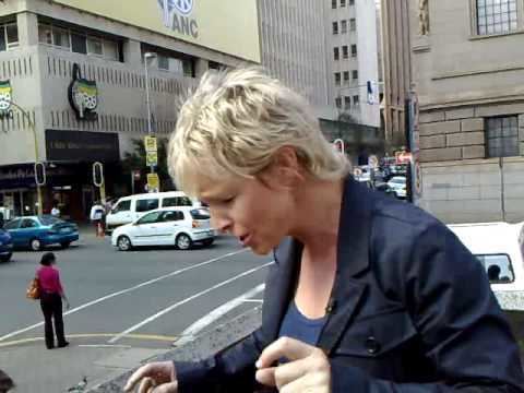 Jane Dutton South Africa election reporters diary 21 April 09 YouTube