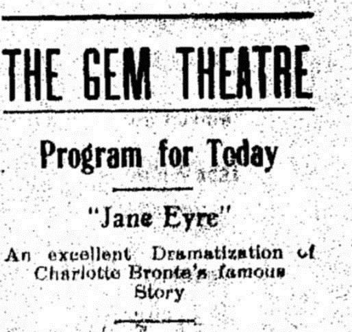 Jane Eyre (1910 film) Jane Eyre (1910 film)