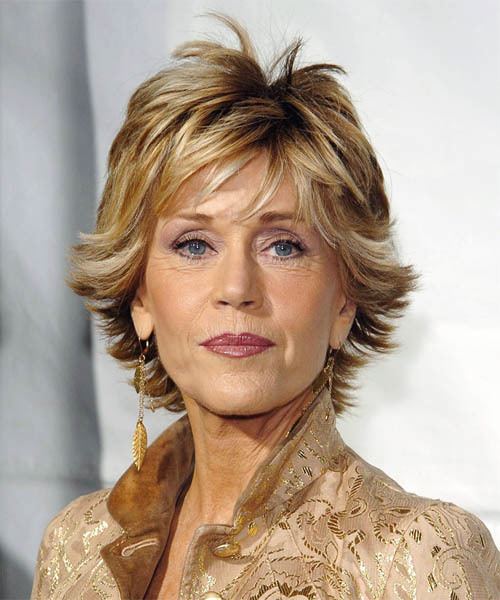 Jane Fonda Jane Fonda Hairstyles Celebrity Hairstyles by