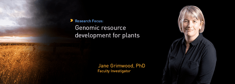Jane Grimwood Jane Grimwood PhD HudsonAlpha Institute for Biotechnology