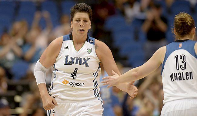 Janel McCarville Firstyear Lynx player Janel McCarville 39If you believe